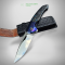 RAPTOR ZDP авторський складаний ніж ручної роботи GRYFON KNIVES, сталь ZDP-189, 67 HRC . Photo 1